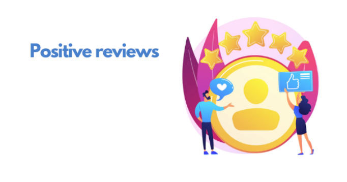 positive reviews